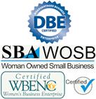 Woman Owned Small Business. WBENC Certified